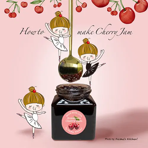 車厘子果醬食譜、果醬配方公式和保存方法！(Homemade Cherry Jam)封面相片(細相)